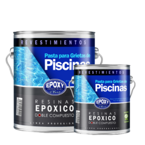 Pasta grietas piscina.
