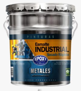 Esmalte industrial secado rápido.