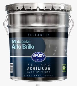 Matapolvo Pisos Industrial  Gris Neutro– Epoxy Plus | Sello Acrílico Base Solvente de Alta Penetración para Hormigón y Superficies Porosas