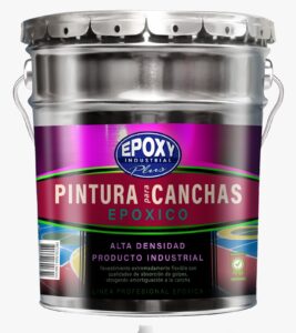 Pinturas epóxico canchas 85% autonivelante.