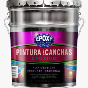 Pinturas epóxico canchas 85% autonivelante.